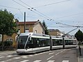 Bombardier TVR guided trolleybus in Nancy