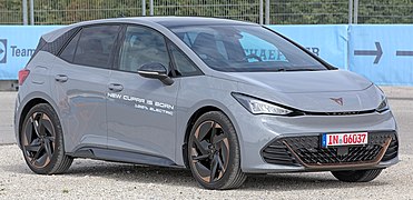 Cupra Born - right front view