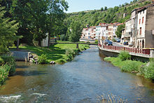 Photographie de la Couze Chambon qui coule à Champeix