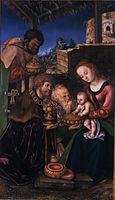 Adoration des Mages 1515, Gotha