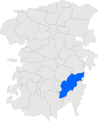 Location in Berguedà