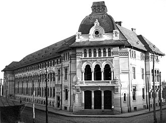 Palais des Écoles Commerciales, vers 1938.