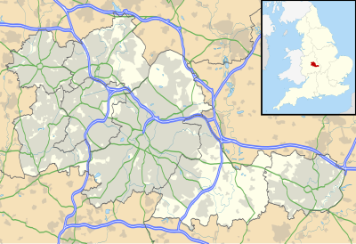 Location map United Kingdom West Midlands