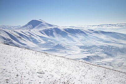 Հատիս լեռը Գութանասարից, 10․01․2021թ․