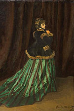 La Femme à la robe verte (1866) initialement nommé Camille