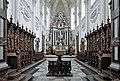 Averbode Abbey (Belgium): interior of the church.