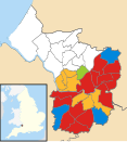 2011 results map