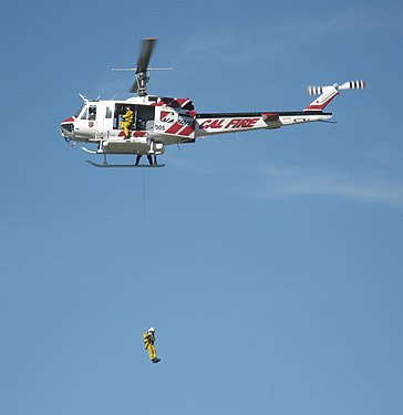 CAL FIRE UH-1H Super Huey