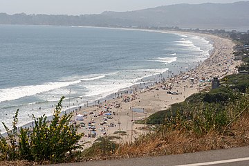 Stinson Beach, north of San Francisco