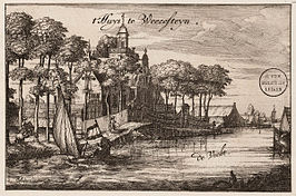 Weerestein in 1668 afgebeeld