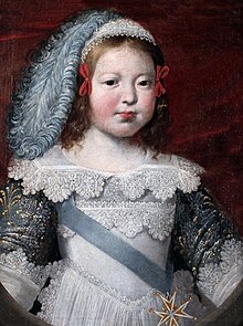 Le futur roi Louis XIV en 1642.