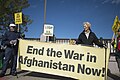 Image 67Protest against U.S military interventions and endless U.S. wars in Minneapolis, Minnesota, in October 2016 (from Protests against the war in Afghanistan)