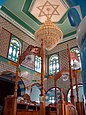 Intérieur de la synagogue de Zarzis, Tunisie.