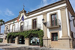 Skyline of San Vicente de Alcántara