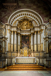 Chapelle St-Laurent : autel baroque