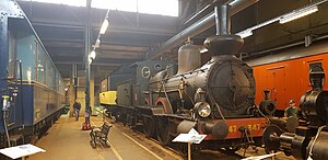 D 347 im Schwedischen Eisenbahnmuseum in Gävle (2019)