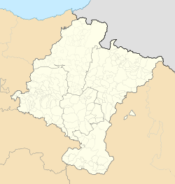 Elbete is located in Navarre