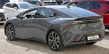 Toyota Prius (XW60) Plug-in Hybrid - left rear view