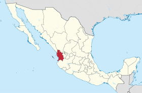 Mapa a pakabirukan ti Nayarit