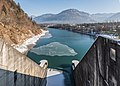 English: View from the crest in eastern direction Deutsch: Ost-Blick von der Mauerkrone