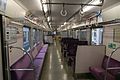 Interior view of car 7018, December 2007