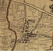 Le terroir d'Aubervilliers en 1707.