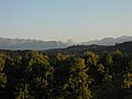 View of the Pyrenees from Pau.