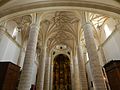 Interior view towards the mayor altar