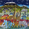 Image 12Tingatinga is one of the most widely represented forms of paintings in Tanzania, Kenya and neighbouring countries (from Culture of Africa)