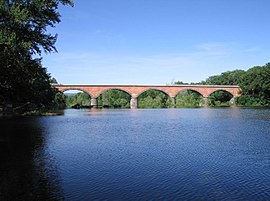 Bridge over the الیه (رود)