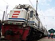 GE U20C full computer control locomotive in Indonesia, #CC204-06