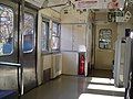 JR東日本高崎車両センター配置のクハ115に設けられた車椅子スペース