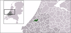 Location of Leidschendam-Voorburg