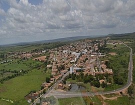 Visão geral da cidade de Missão velha