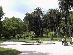 The Orange Trees Garden in autumn 2005.