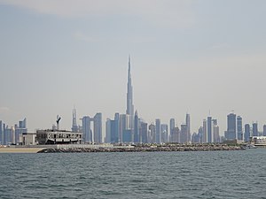 Panorámica de Dubai con el Burj Khalifa