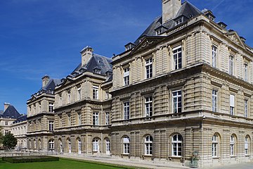 Façade ouest du palais