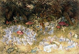 Fairy Rings and Toadstools by R Doyle.jpg