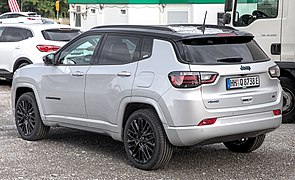 Jeep Compass 4xe - left rear view