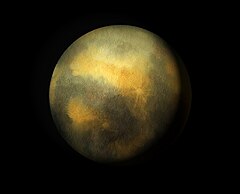 Pluto in True Color