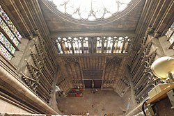 Vue d'ensemble à partir du triforium