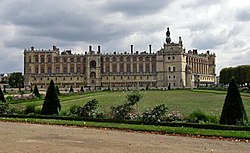 Château de Saint-Germain-en-Laye i sentrum av byen