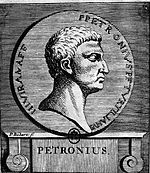 Portrait de Petronius Arbiter par P. Bodart, 1707.