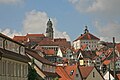 Stiftskirche und Rathaus in Hechingen