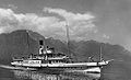 Le Rhône sul lac Leman en 1927.