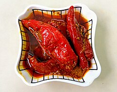 Pickled chili in India