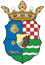 Wappen des Komitats Agram (Zagreb/Zágráb)