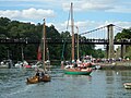 Einfahrt in den Hafen von Bono