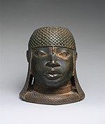 Bronze head