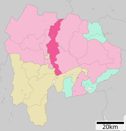 Location of Kōfu